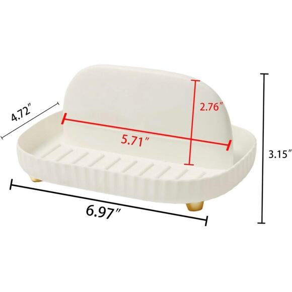 Lid Holder, Spoon, Cooking Ladle, Spatula, Spoon Holder, for Countertop in White - Picture 3 of 12